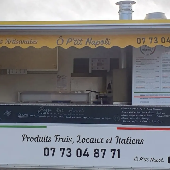 Le camion Ô P'tit Napoli